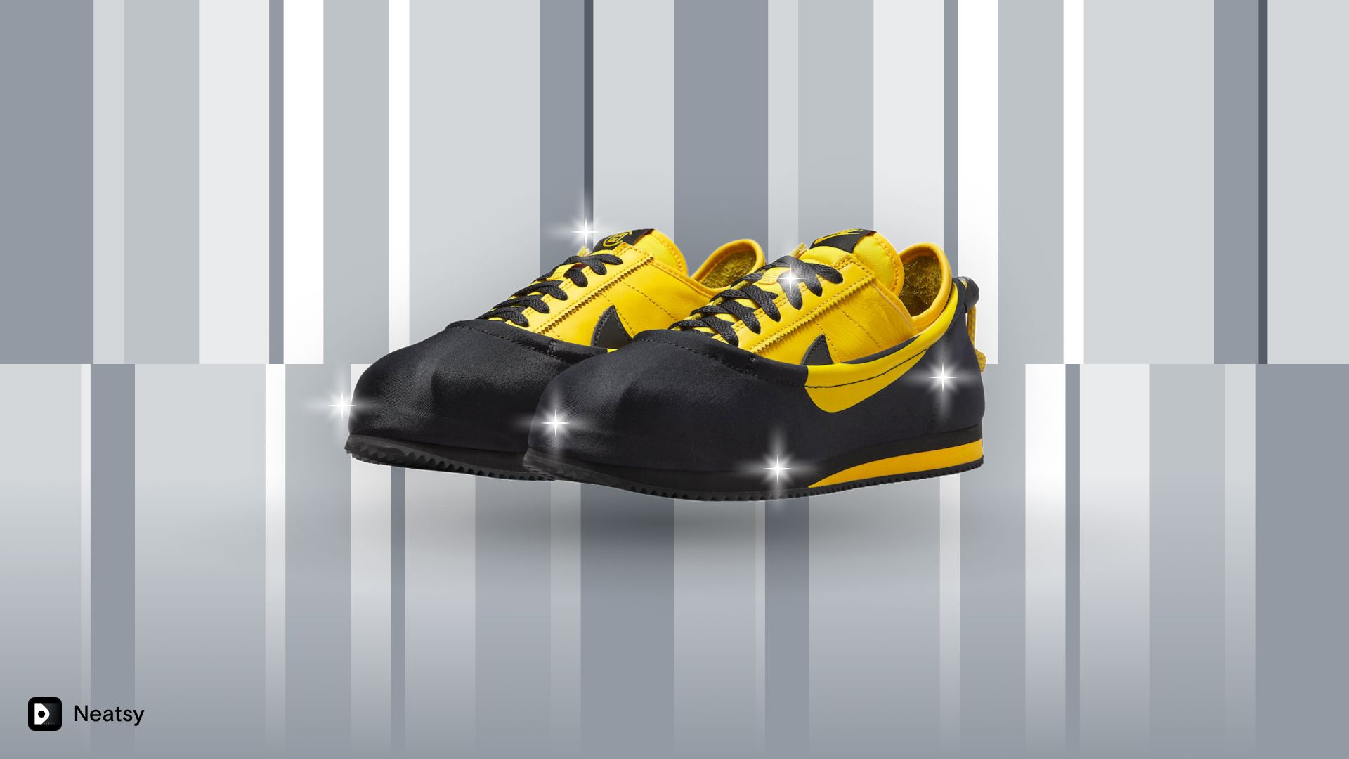 国内配送 NIKE CORTEZ TXT LT LEMON TWIST/BLACK-COCONUT MILK Nike 