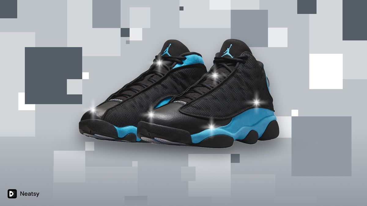 Air Jordan 13 "Black/University Blue"