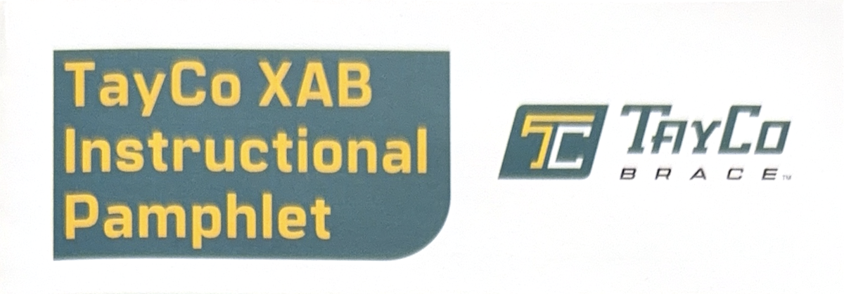 Easy Steps to Custom Fitting the TayCo XAB